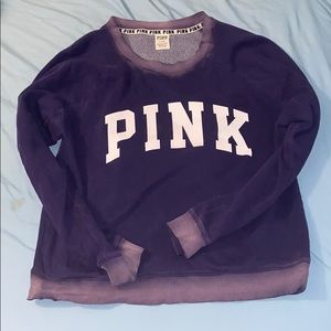 Medium Pink Long Sleeve T-Shirt — Victoria Secret